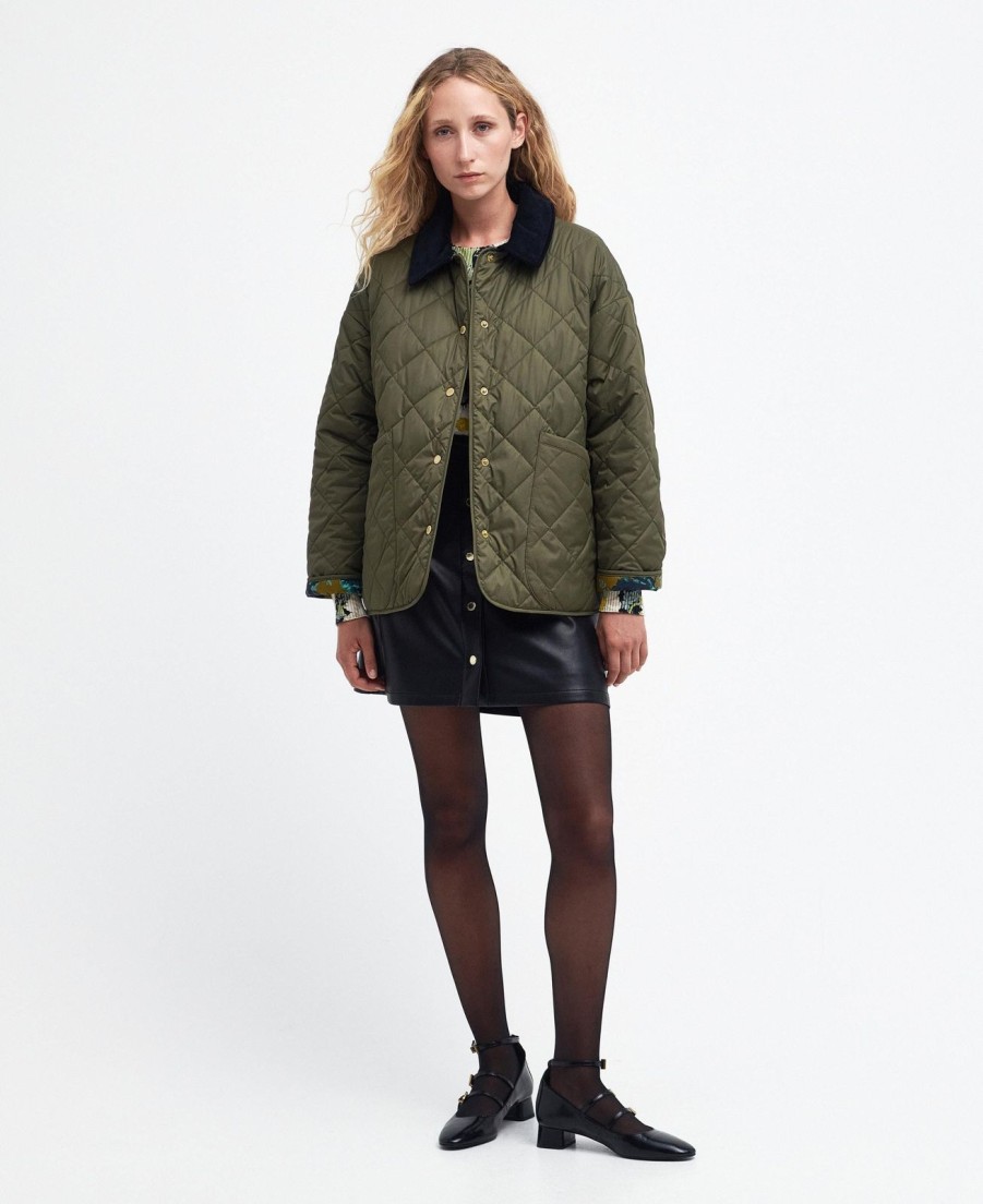 Accessories House of Hackney | Barbour Daintry Quilt-Opia/ Fern
