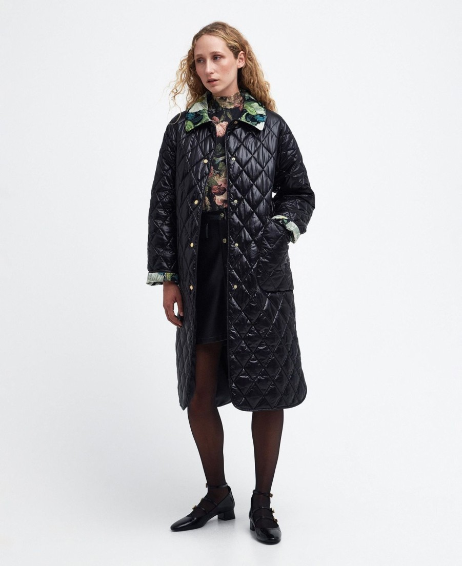 Accessories House of Hackney | Barbour Laving Quilt-Papavera/ Black