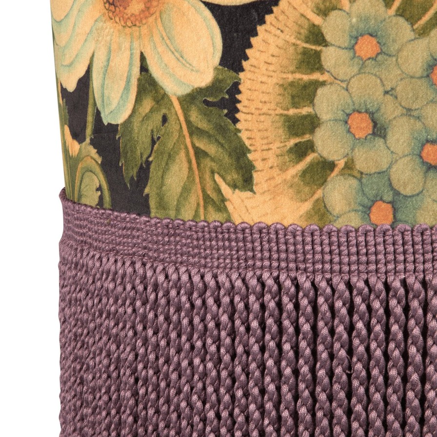 Furnishings House of Hackney Bottomans | Amatoria Velvet Bottoman-Noir