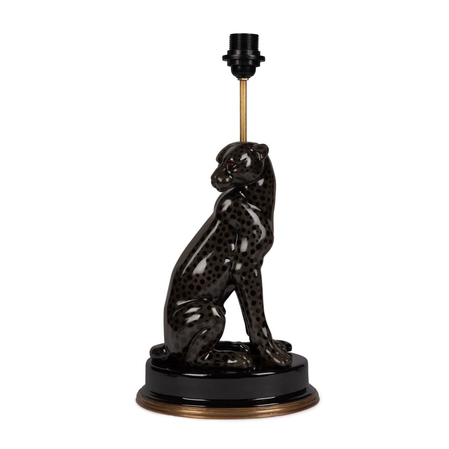 Accessories House of Hackney Lamp Bases | Cheetah Lampstand-Serpentine
