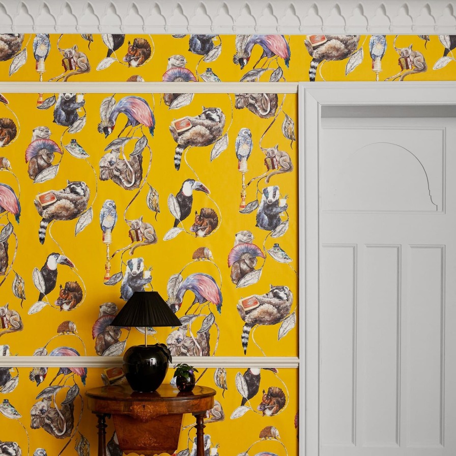 Wallpaper House of Hackney | Hackney Empire Wallpaper-Ochre