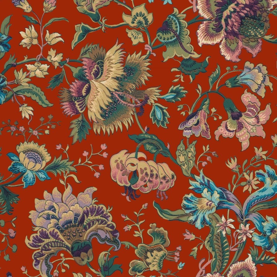 Wallpaper House of Hackney | Majorelle Wallpaper-Henna