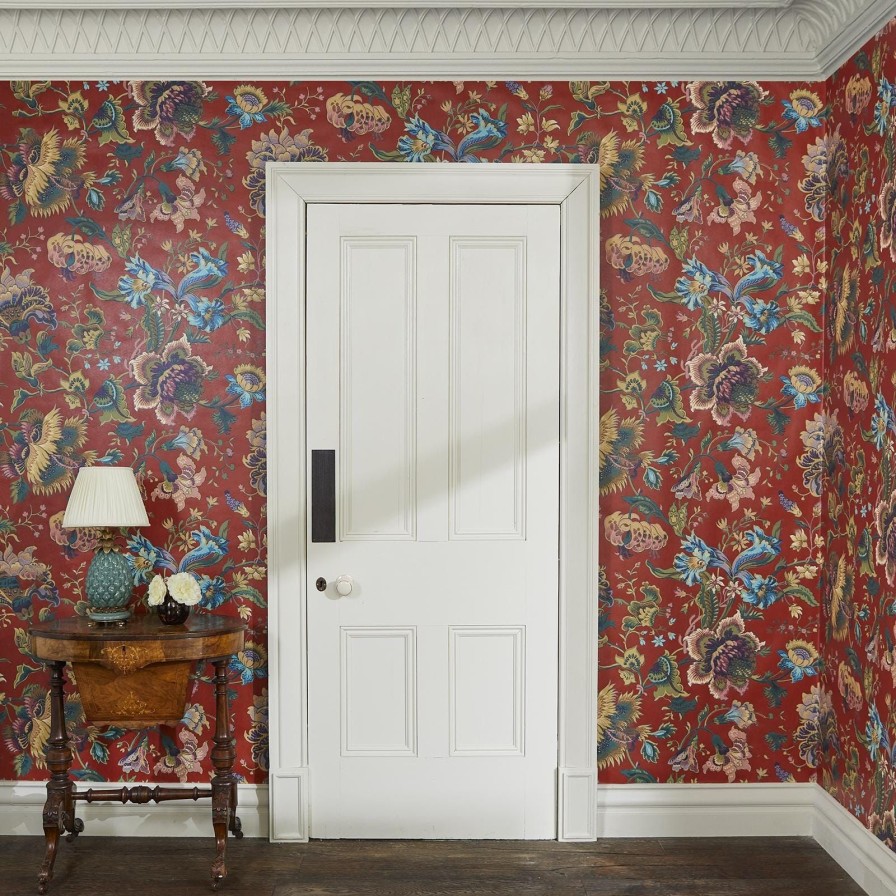 Wallpaper House of Hackney | Majorelle Wallpaper-Henna