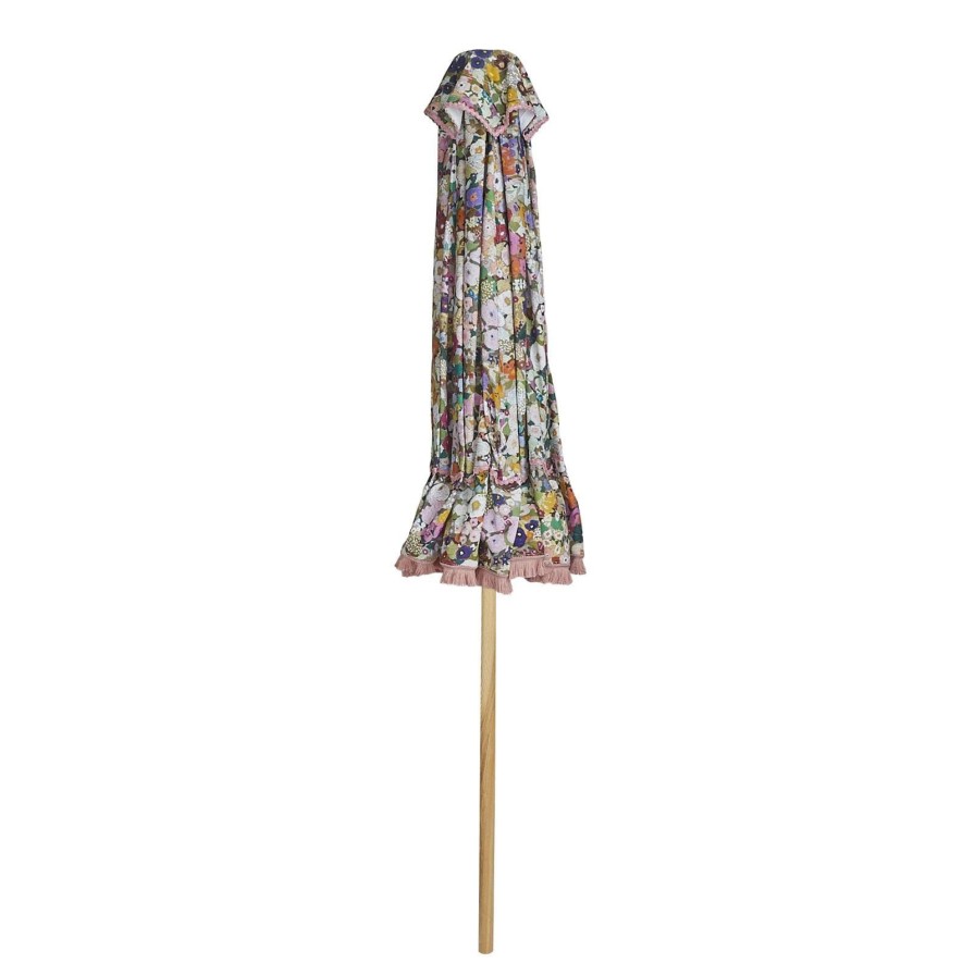 Furnishings House of Hackney Garden Furniture | Hollyhocks Parasol-Spring
