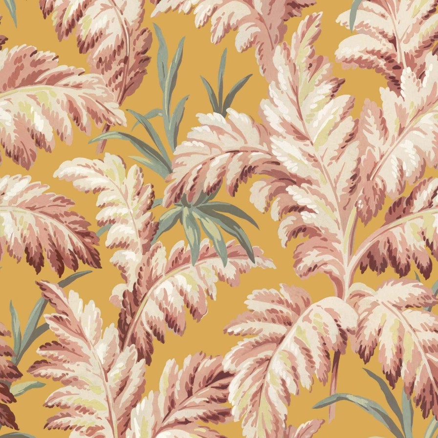 Wallpaper House of Hackney | Pluma Wallpaper-Flaxen