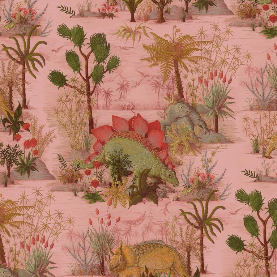 Wallpaper House of Hackney | Dinosauria Wallpaper-Plaster