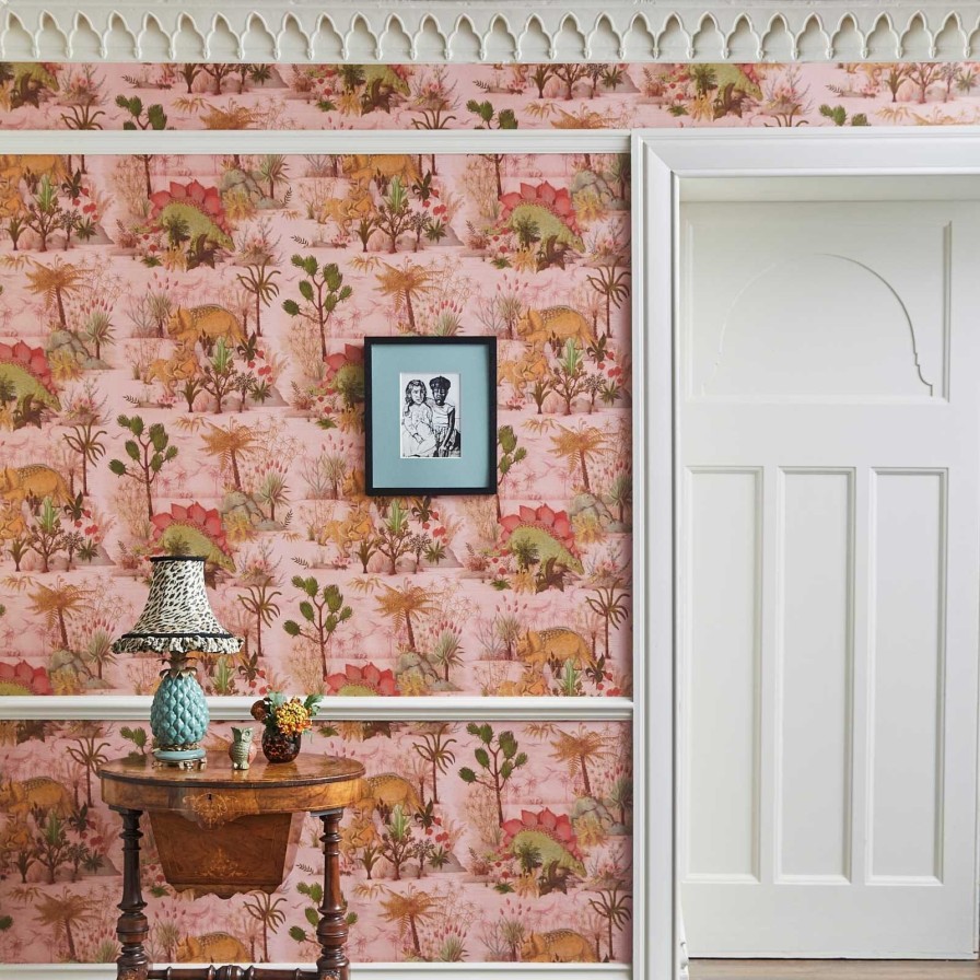Wallpaper House of Hackney | Dinosauria Wallpaper-Plaster
