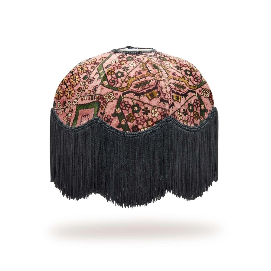 Accessories House of Hackney Lampshades | Mey Meh Velvet Tilia Lampshade-Blush