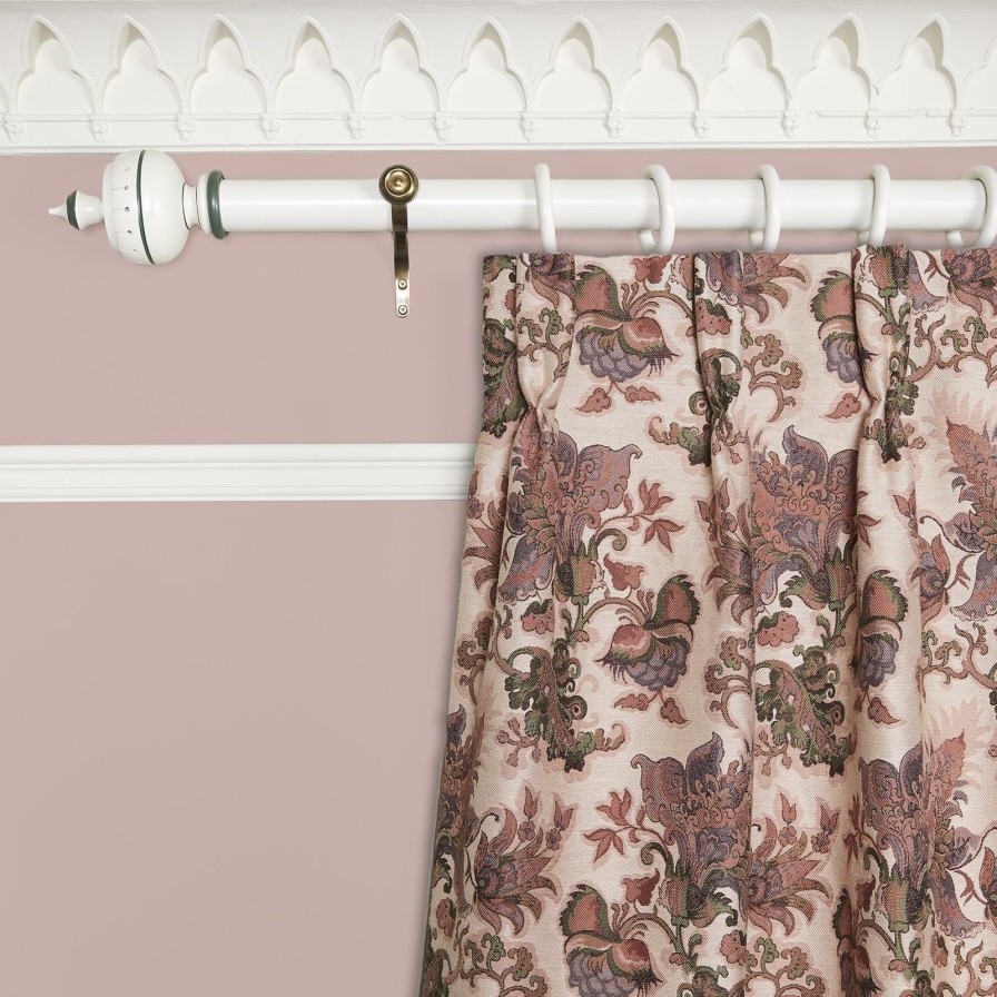 Fabric House of Hackney | Persephone Jacquard Curtain-Tourmaline