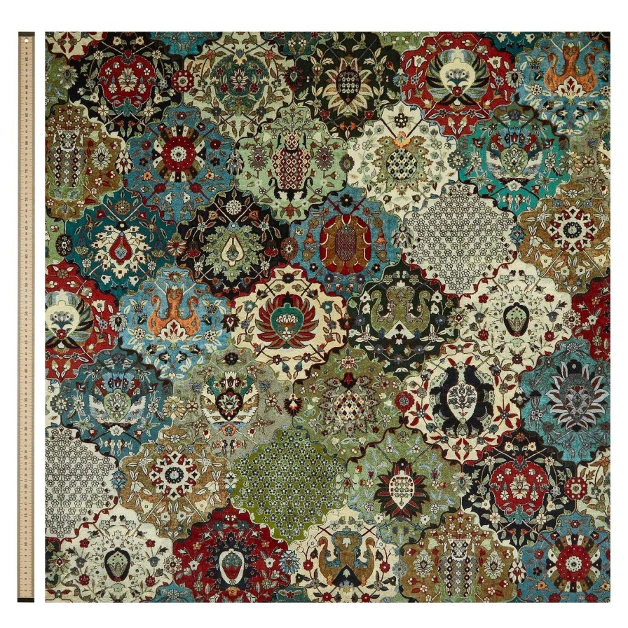 Fabric House of Hackney | Caspar Velvet Blind-Forest