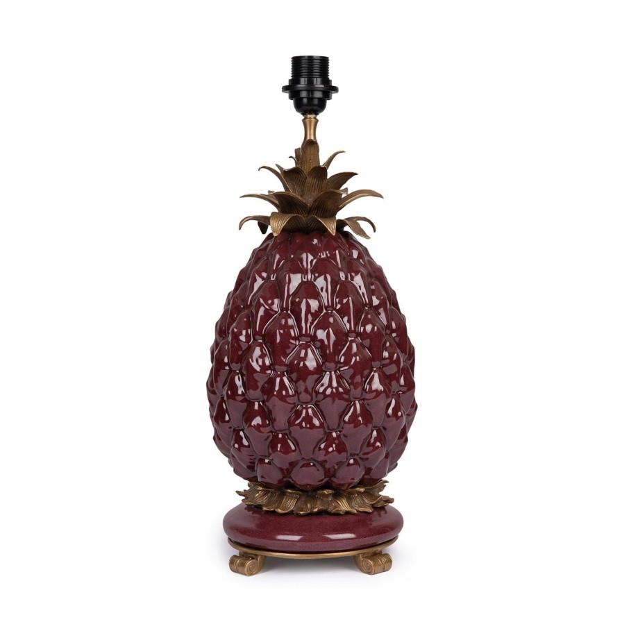 Accessories House of Hackney Lamp Bases | Ananas Lampstand-Carnelian