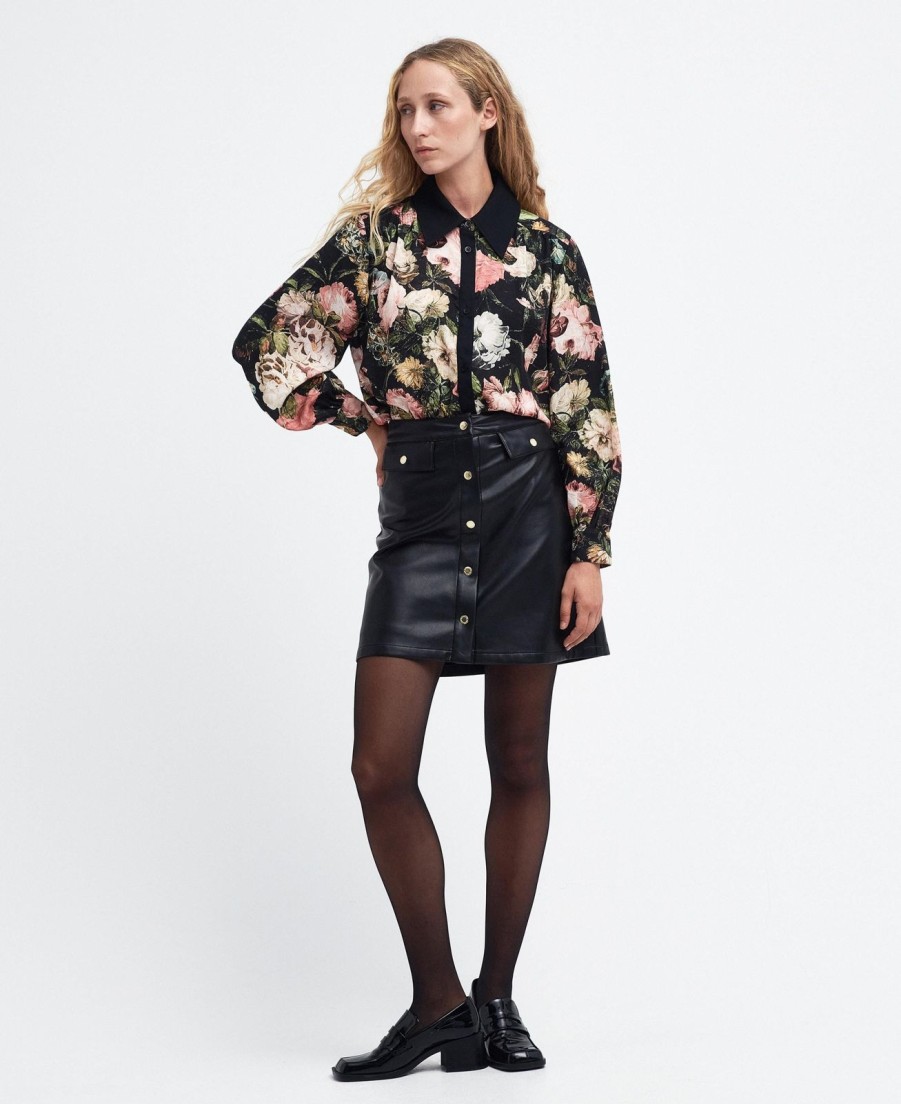 Accessories House of Hackney | Barbour Hindrey Shirt-Midnight Garden/ Multi