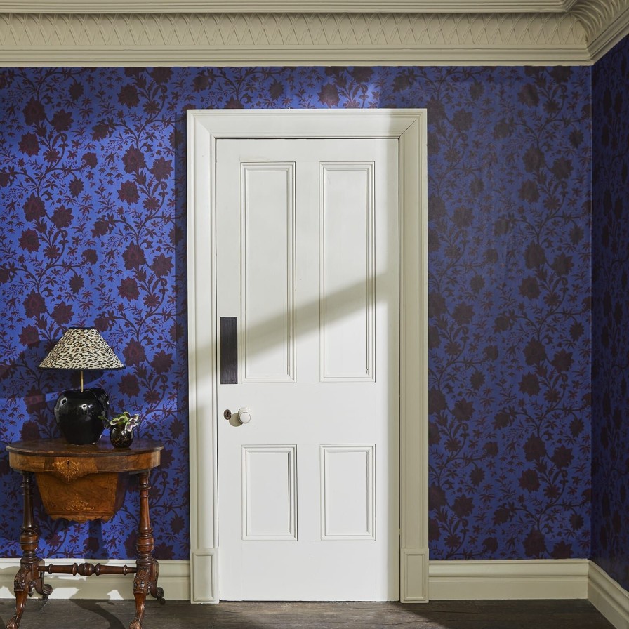 Wallpaper House of Hackney | Indienne Wallpaper-Lapis Blue