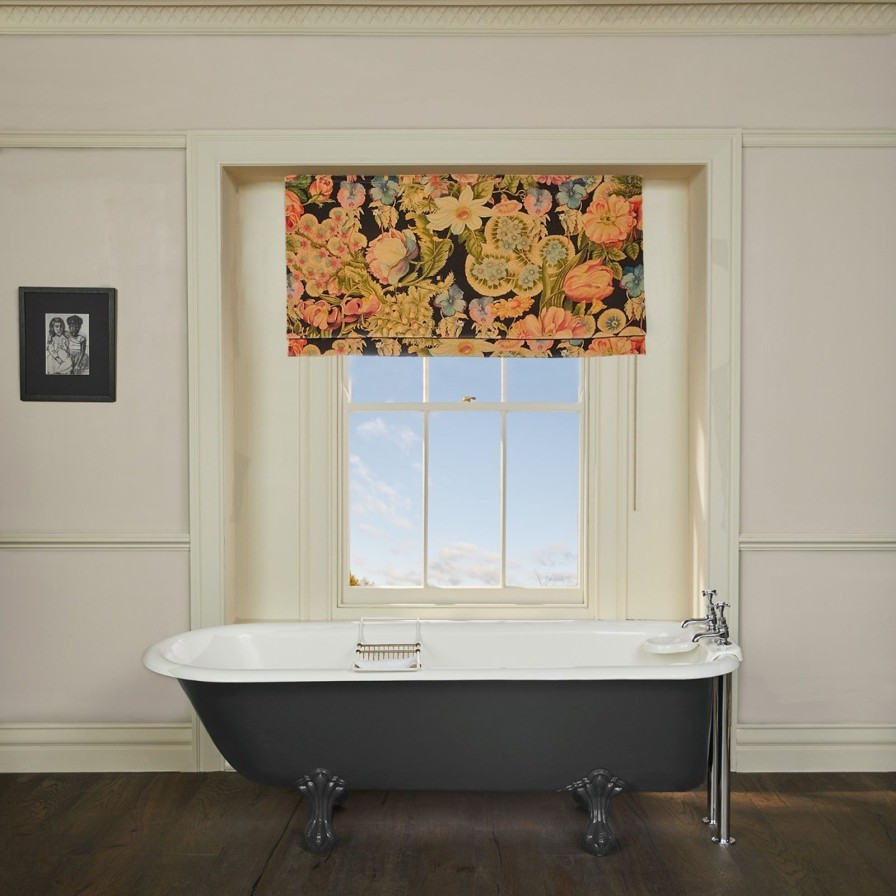 Fabric House of Hackney | Amatoria Velvet Blind-Noir