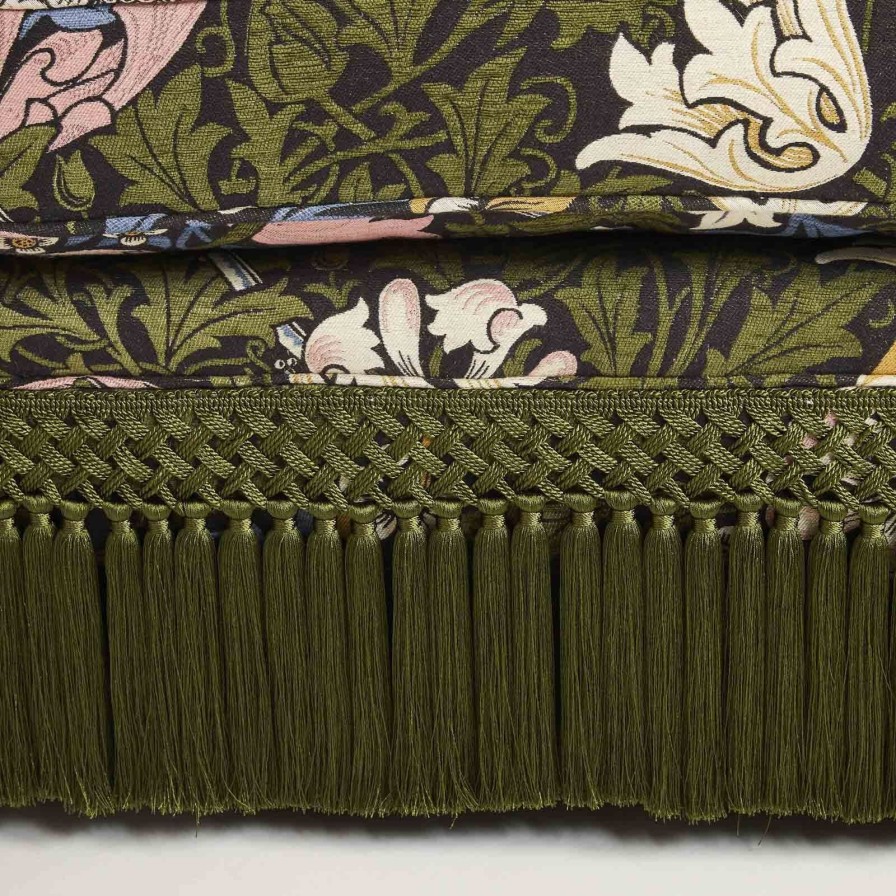 Furnishings House of Hackney Sofas | Compton Jacquard Palissy 3-Seater Sofa-Onyx