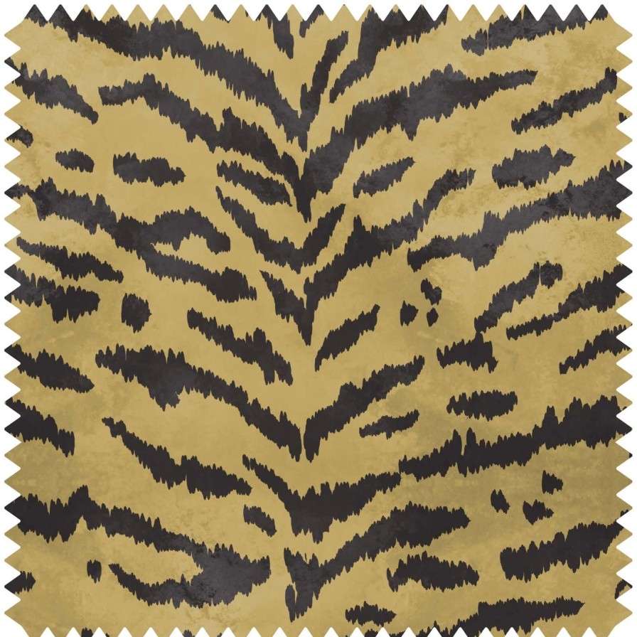 Fabric House of Hackney | Tigre Velvet Blind-Taupe