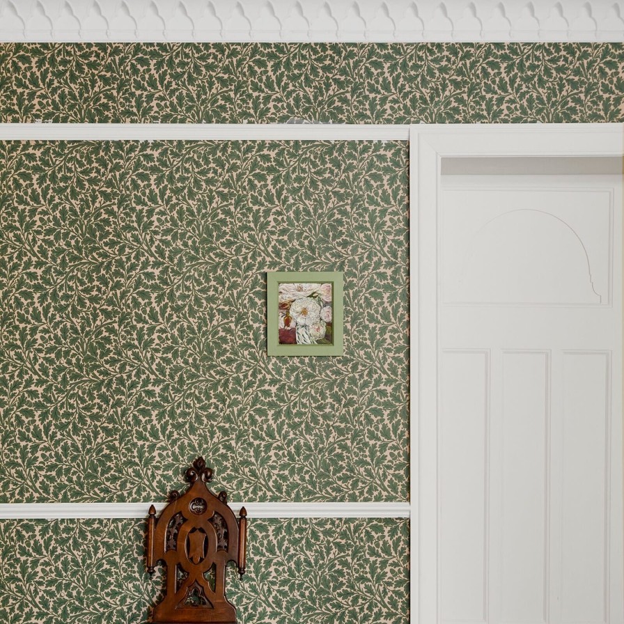 Wallpaper House of Hackney | Quercus Wallpaper-Tourmaline