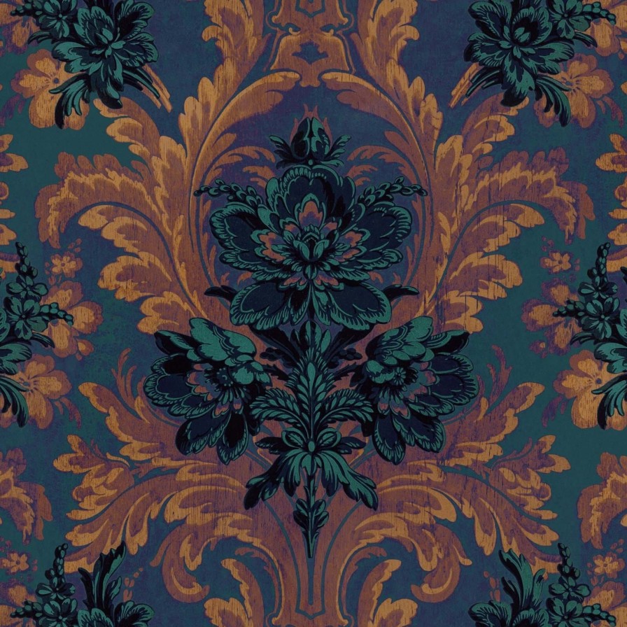 Wallpaper House of Hackney | Amarantha Wallpaper-Ink