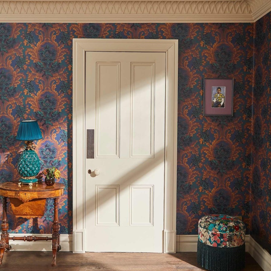 Wallpaper House of Hackney | Amarantha Wallpaper-Ink