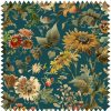 Fabric House of Hackney | Avalon Velvet Blind-Petrol