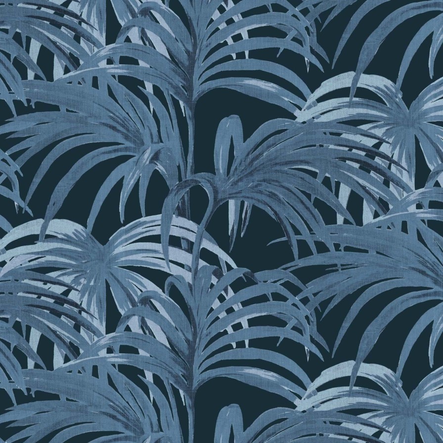 Wallpaper House of Hackney | Palmeral Wallpaper-Midnight And Azure