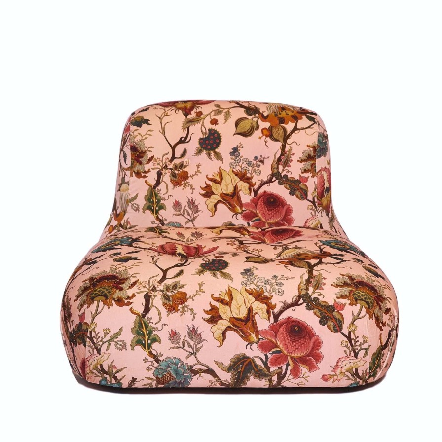 Furnishings House of Hackney Castle Chairs | Artemis Velvet Castle Chair-Blush