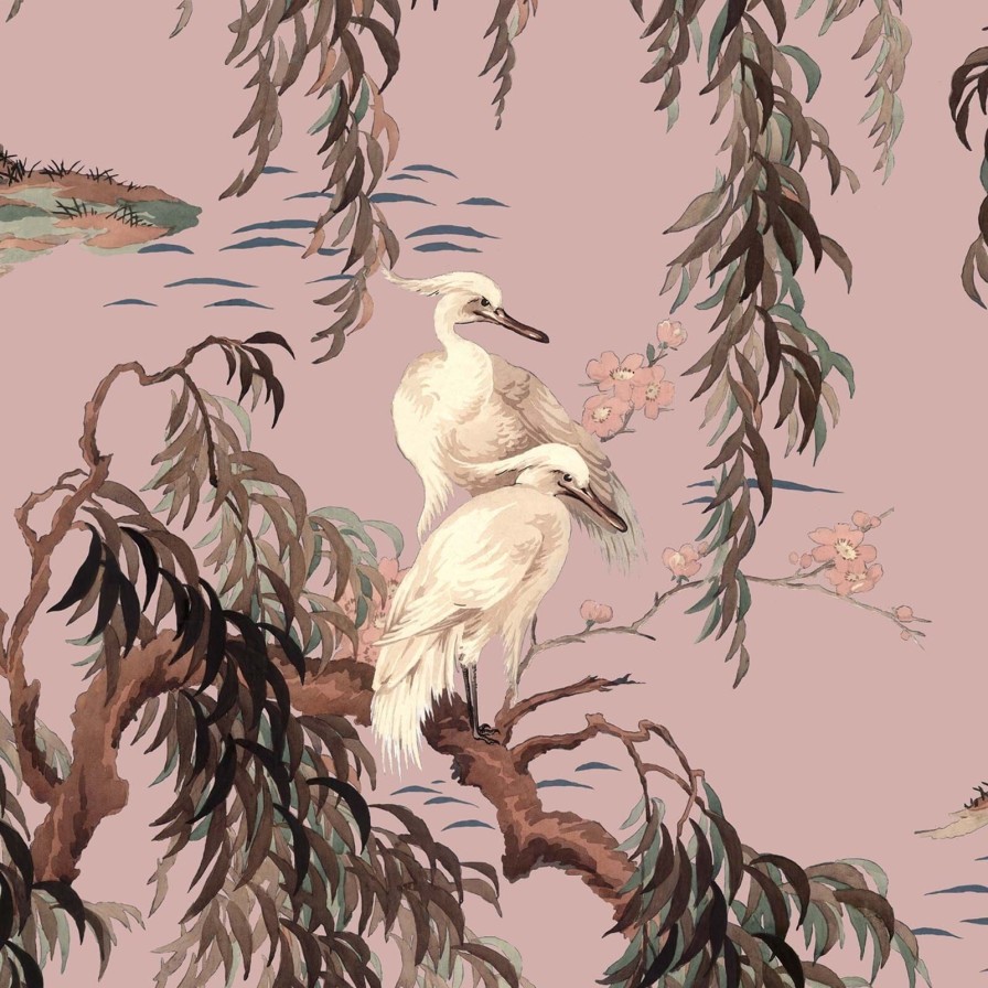 Wallpaper House of Hackney | Zeus Wallpaper-Blush