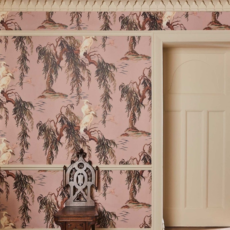 Wallpaper House of Hackney | Zeus Wallpaper-Blush