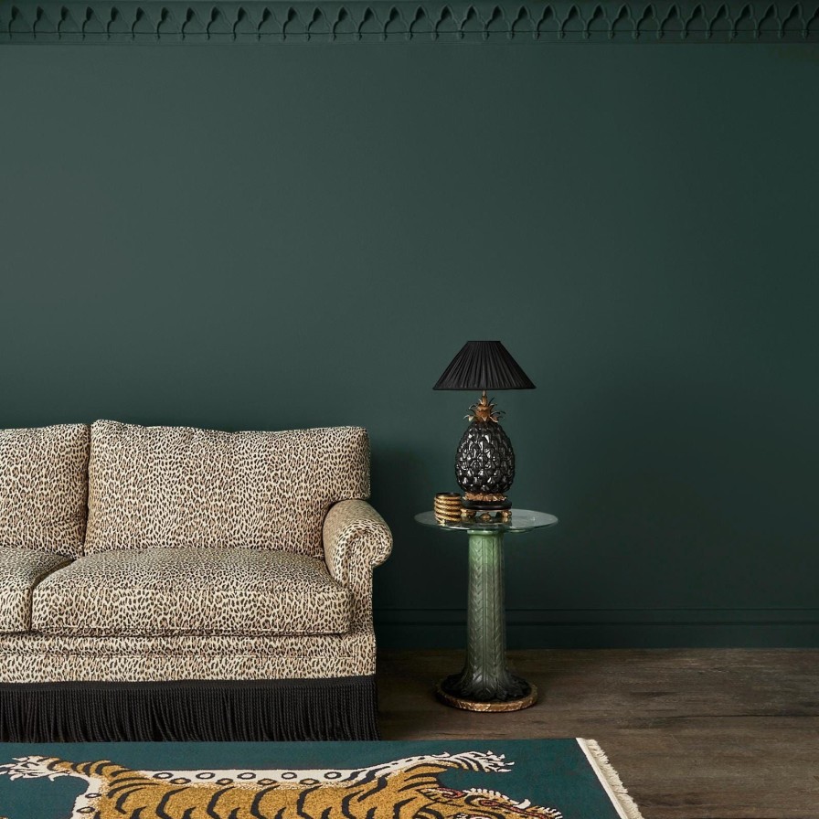 Furnishings House of Hackney Rugs | Saber Rug-Petrol