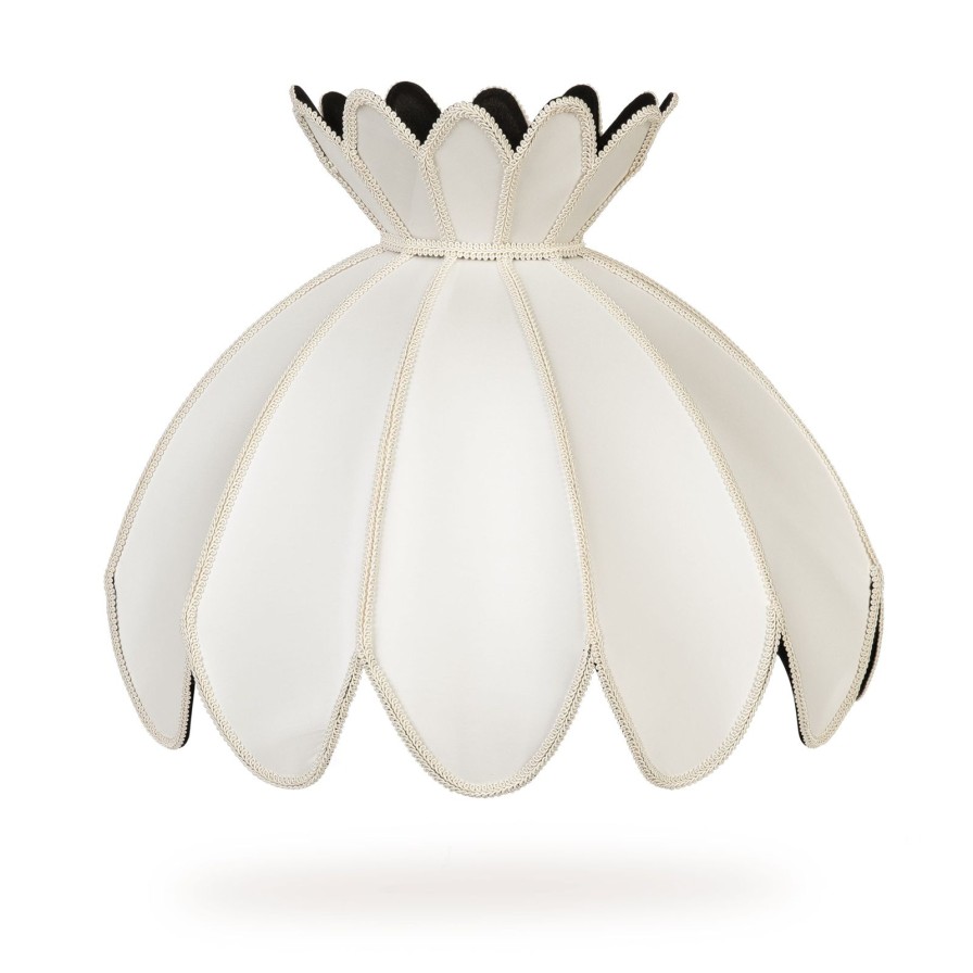Accessories House of Hackney Lampshades | Galanthus Silk Standard Lampshade-Ecru