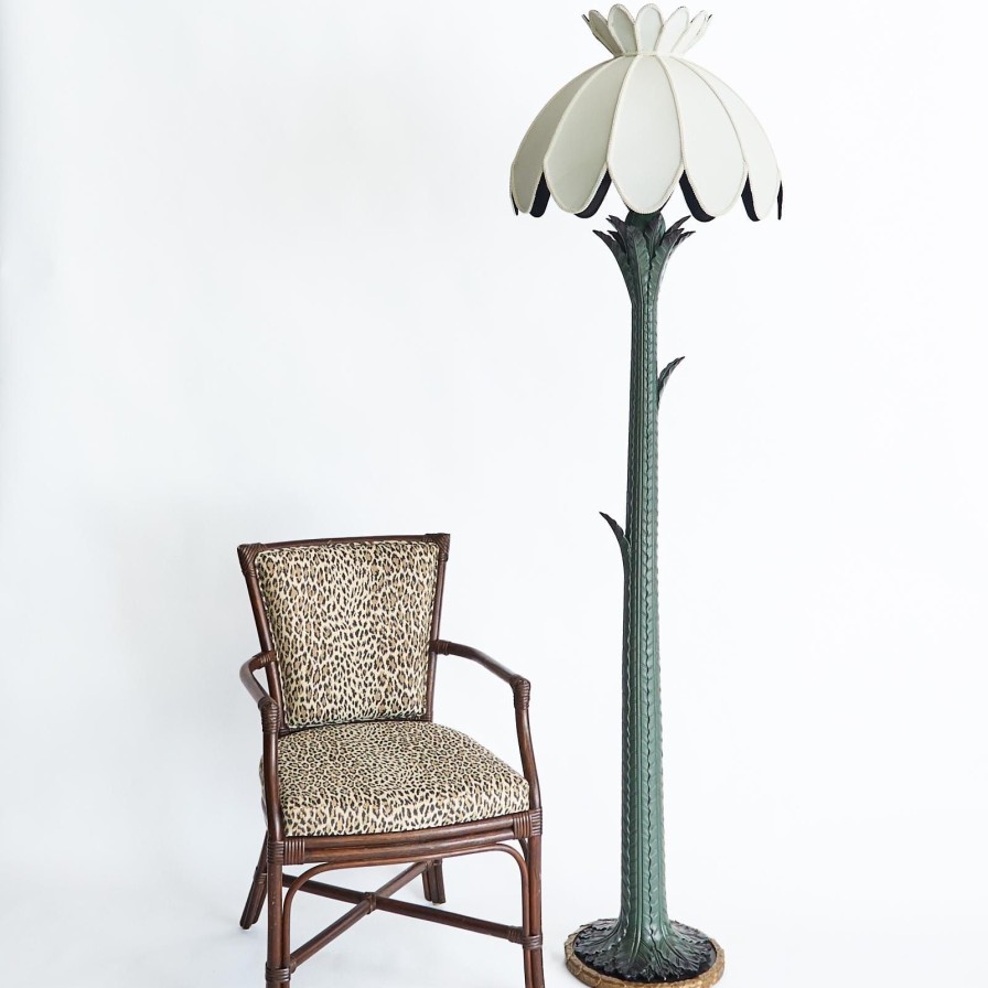 Accessories House of Hackney Lampshades | Galanthus Silk Standard Lampshade-Ecru
