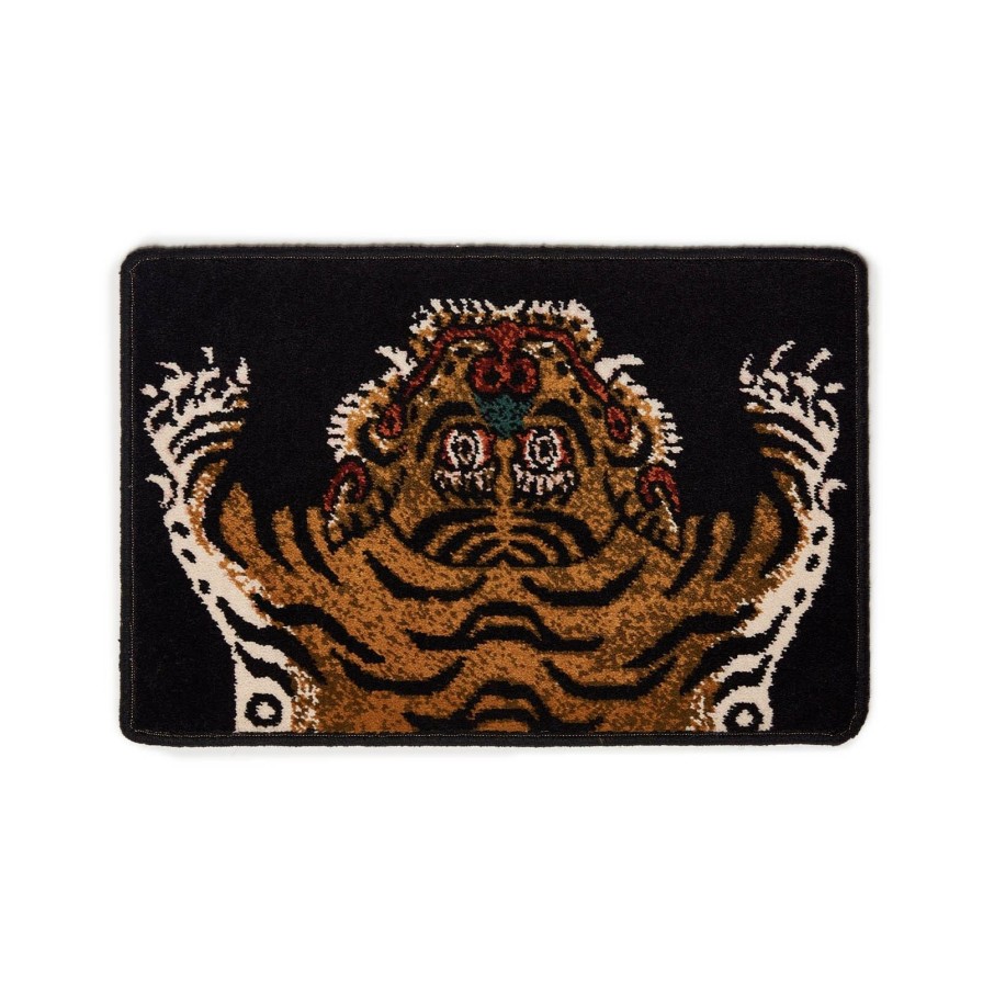 Furnishings House of Hackney Doormats | Saber Doormat-Black