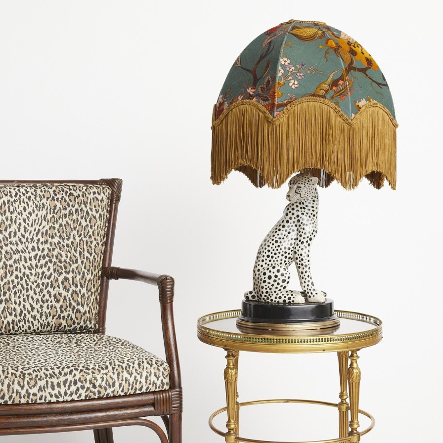 Accessories House of Hackney Lampshades | Artemis Velvet Oria Lampshade-Petrol