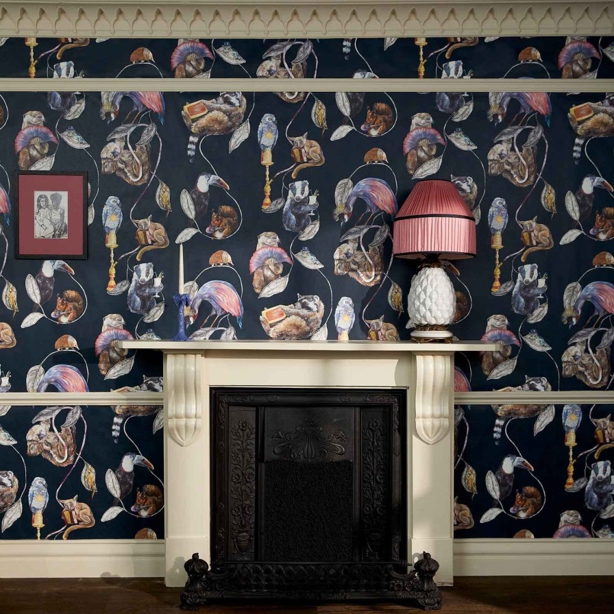Wallpaper House of Hackney | Hackney Empire Wallpaper-Midnight