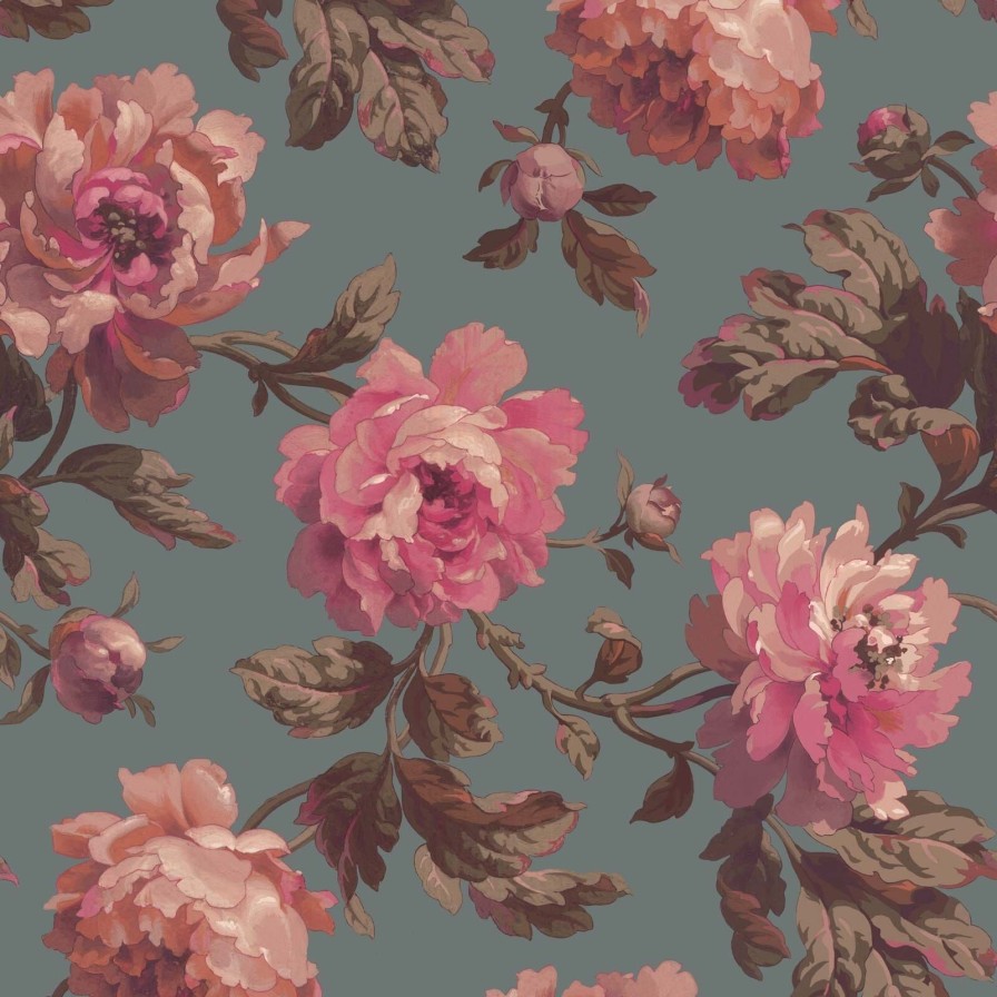 Wallpaper House of Hackney | Peoneden Wallpaper-Chinois Green