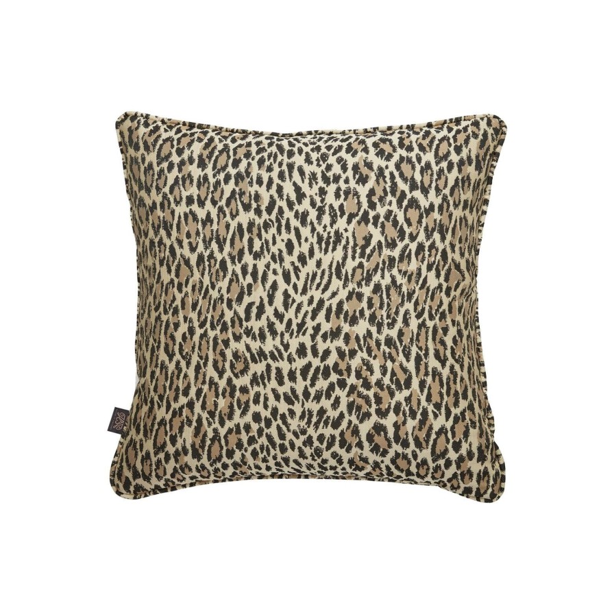 Accessories House of Hackney Animal Cushions | Wild Card Medium Jacquard Cushion-Butterscotch