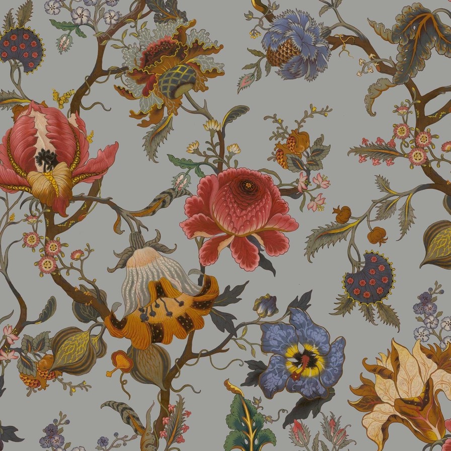 Wallpaper House of Hackney | Artemis Wallpaper-Dove Grey