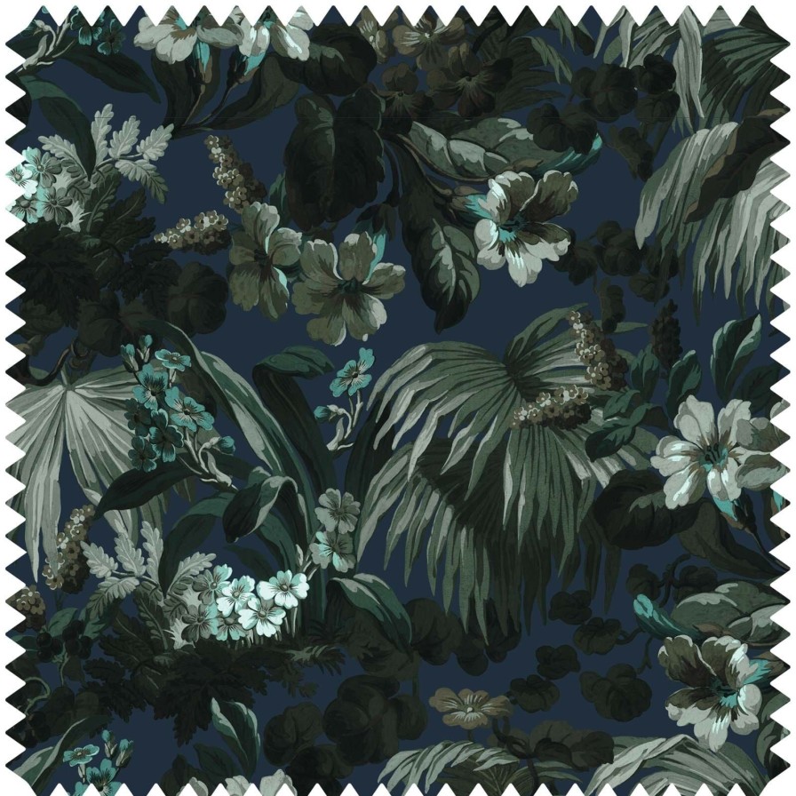 Fabric House of Hackney | Limerence Cotton Linen Blind-Ink