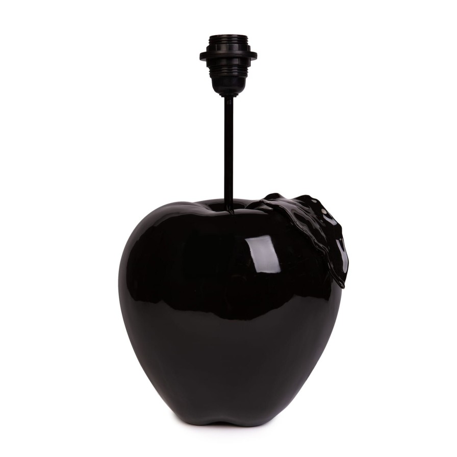 Accessories House of Hackney Lamp Bases | Manzana Apple Lampstand-Black