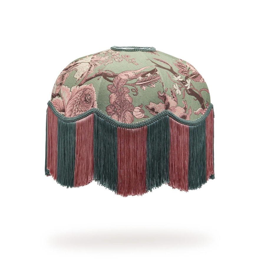 Accessories House of Hackney Lampshades | Artemis Jacquard Tilia Lampshade-Verdigris