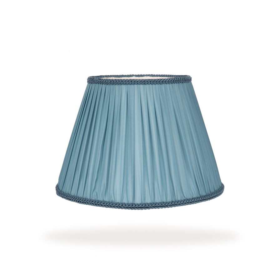 Accessories House of Hackney Lampshades | Arcola Silk Pleated Lampshade-Sky