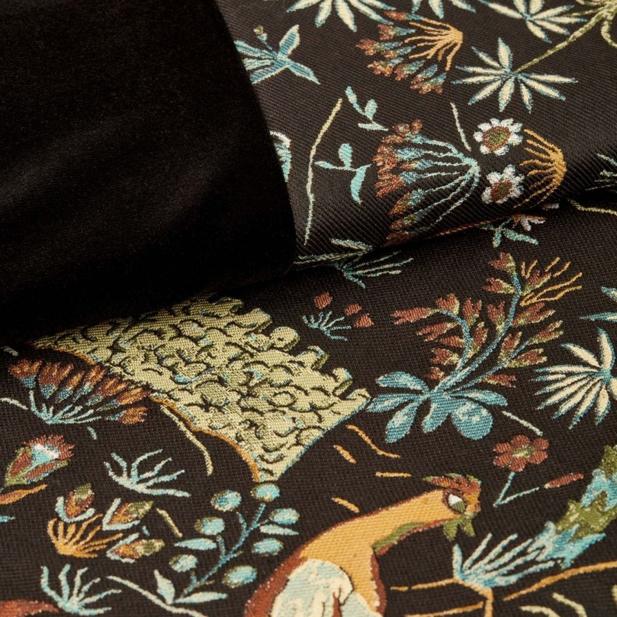 Furnishings House of Hackney Bedding | Trematonia Jacquard Blanket-Onyx