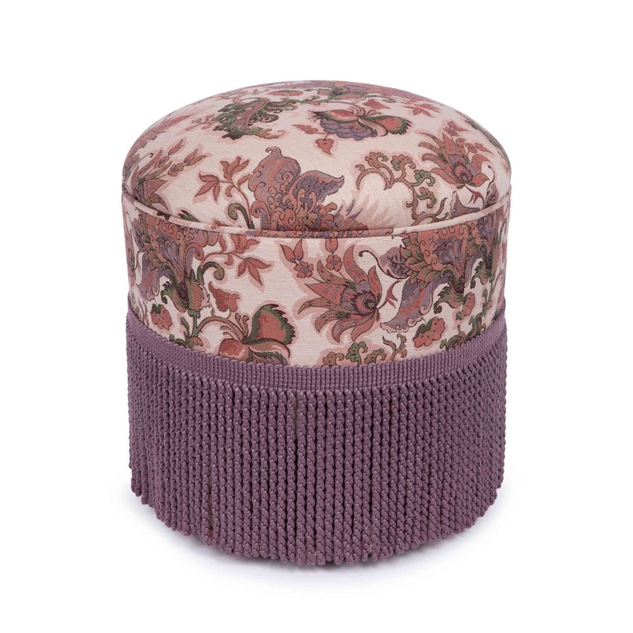 Furnishings House of Hackney Bottomans | Persephone Jacquard Bottoman-Tourmaline