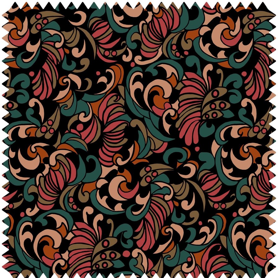 Fabric House of Hackney | Zennor Velvet Blind-Emerald