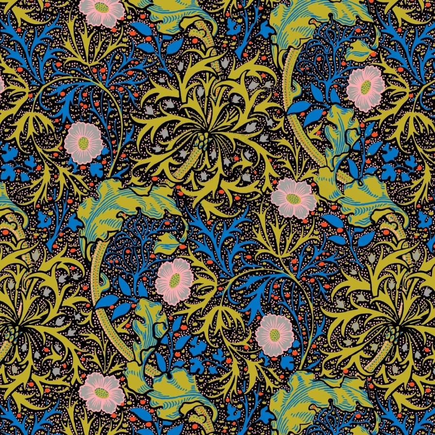Wallpaper House of Hackney | Seaweed Wallpaper-Lime
