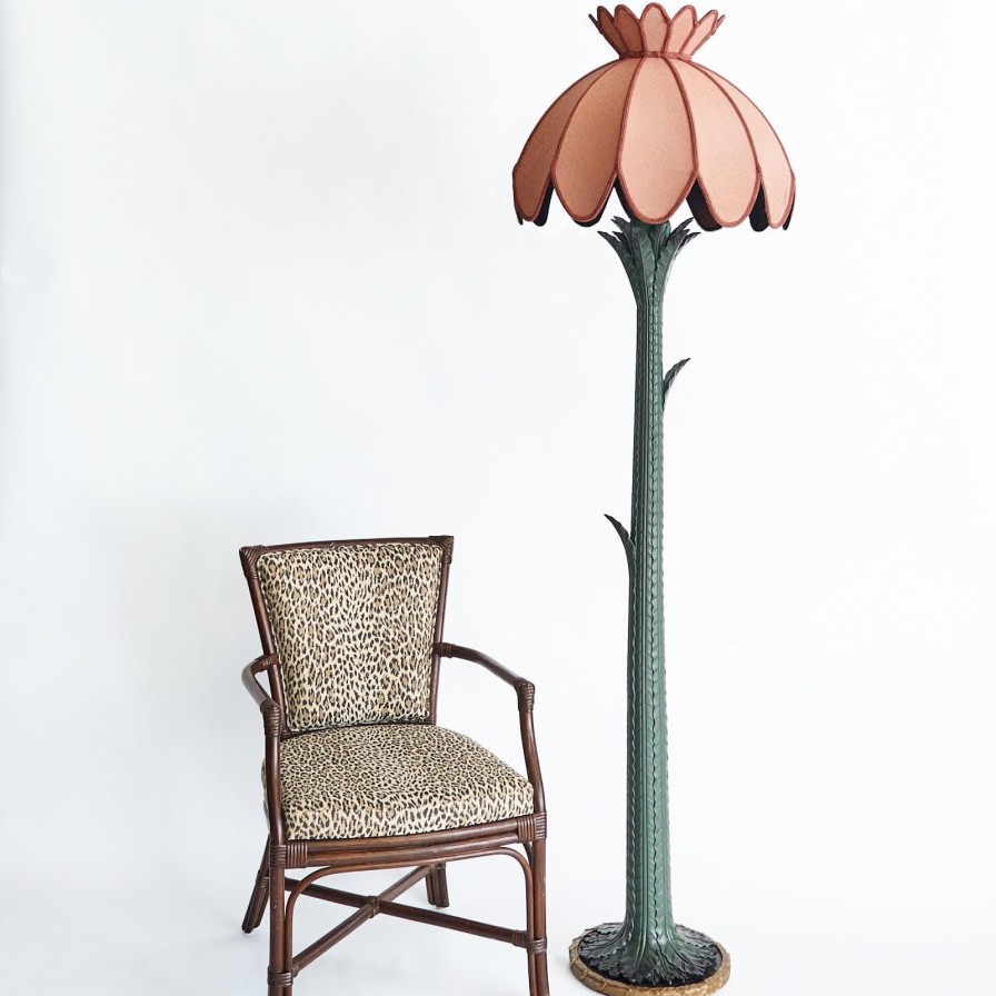 Accessories House of Hackney Lamp Bases | Acanthus Floor Lampstand-Verde