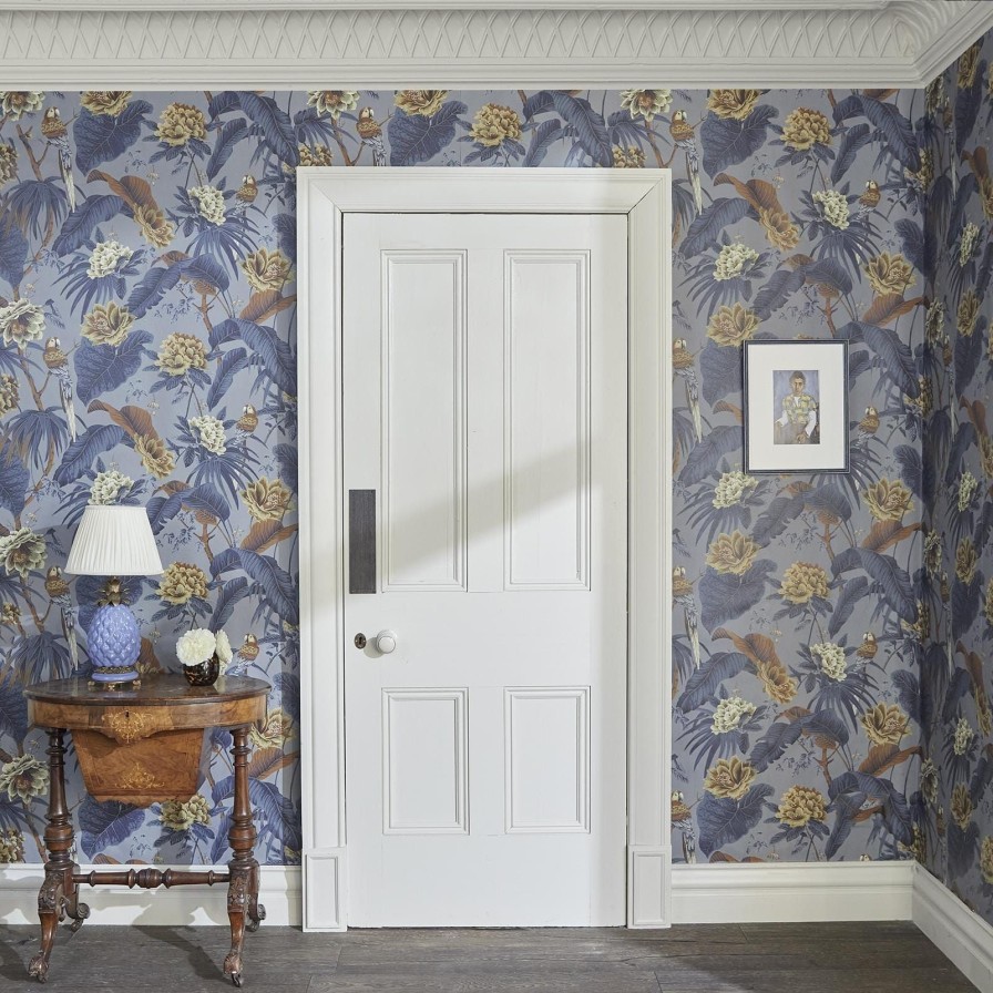 Wallpaper House of Hackney | Paradisa Wallpaper-Paloma Grey