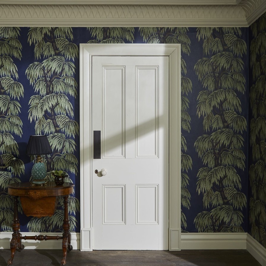 Wallpaper House of Hackney | Babylon Wallpaper Midnight/Willow