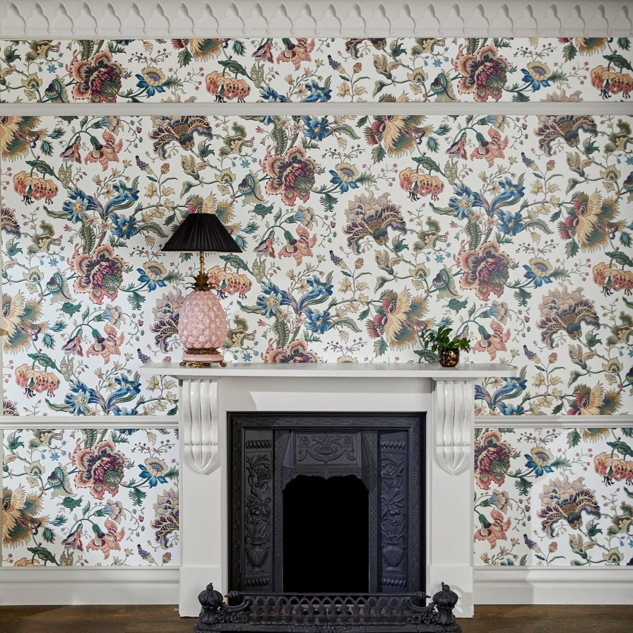 Wallpaper House of Hackney | Majorelle Wallpaper-Ecru