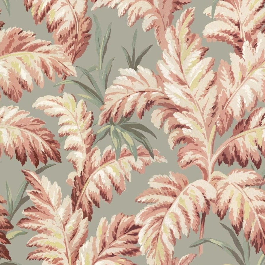 Wallpaper House of Hackney | Pluma Wallpaper-Eau De Nil
